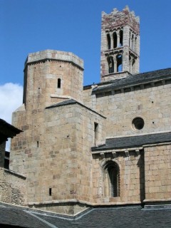 Photo de La Seo d'Urgell (Catalogne) - Vue du clocher...