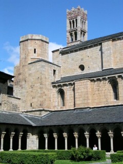 Photo de La Seo d'Urgell (Catalogne) - Vue du clocher...